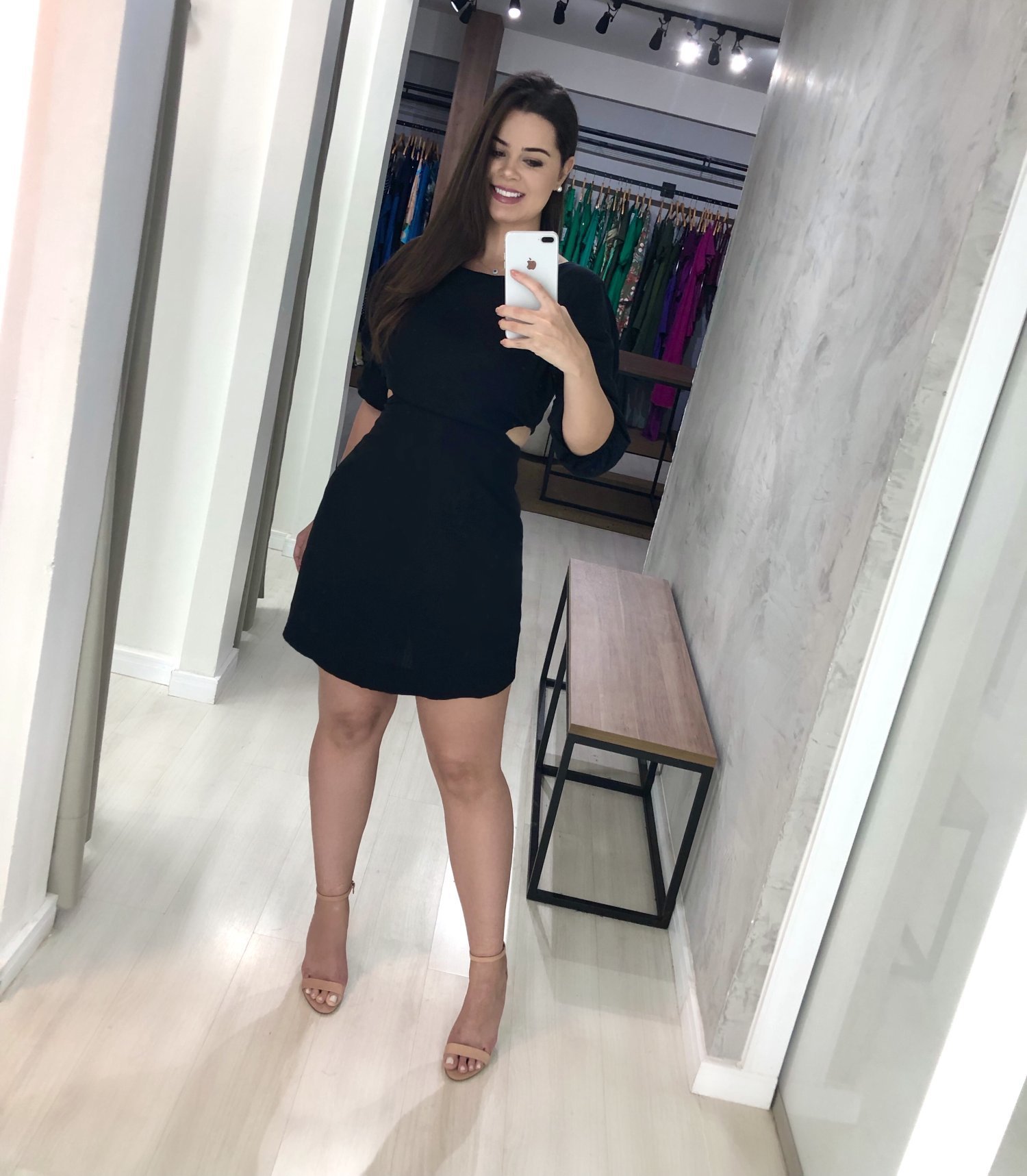 Vestido Thainá - Preto - Image 1