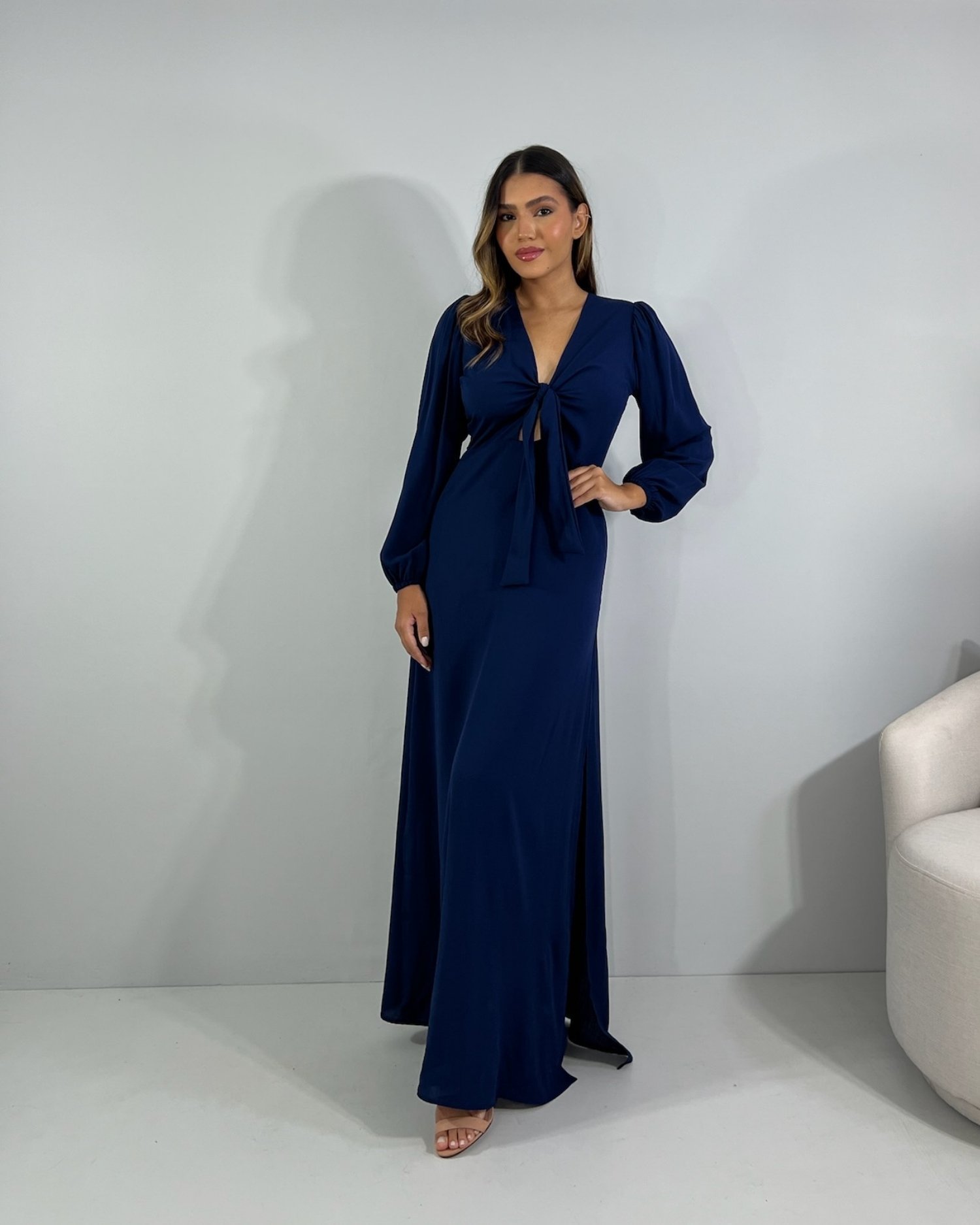 Vestido Mavi - Azul Marinho - Image 3