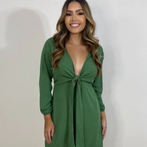Vestido Marrie - Verde Militar - Image 1