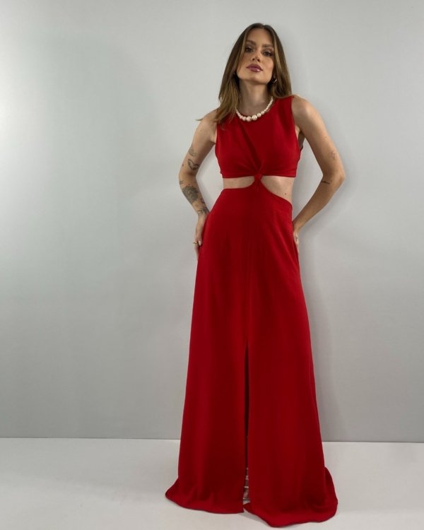 Vestido Emma - Vermelho