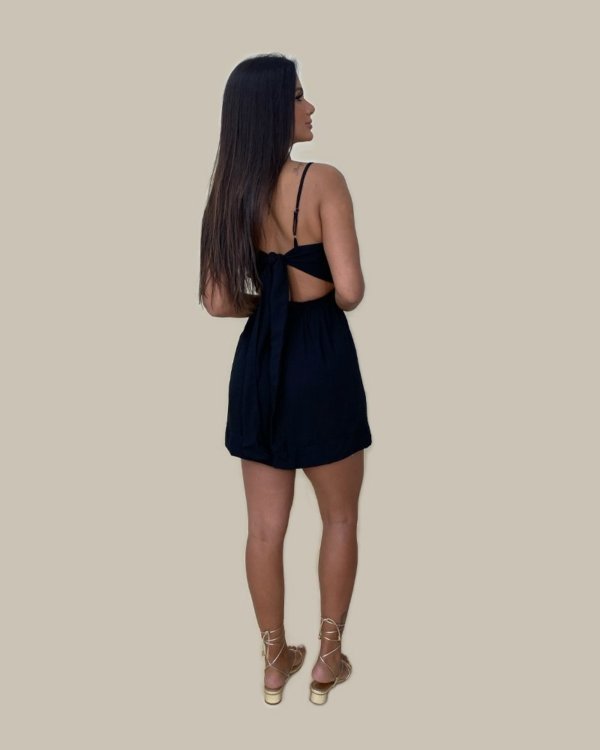 Vestido Estela - Preto
