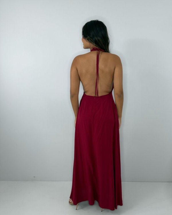 Vestido Victória - Marsala