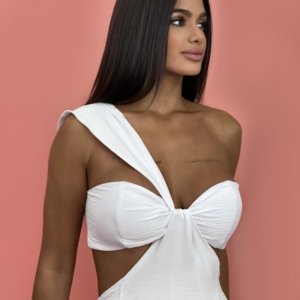 Vestido Antonela - Branco - Image 3