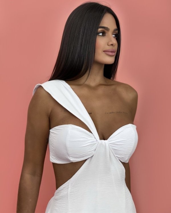Vestido Antonela - Branco