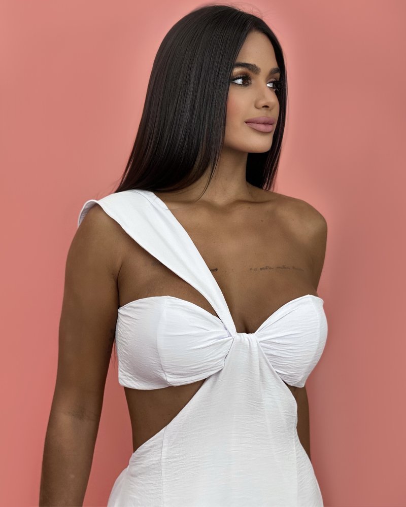 Vestido Antonela - Branco - Image 3