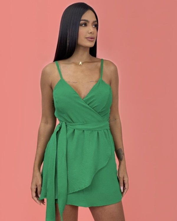 Macaquinho Paola - Verde Bandeira