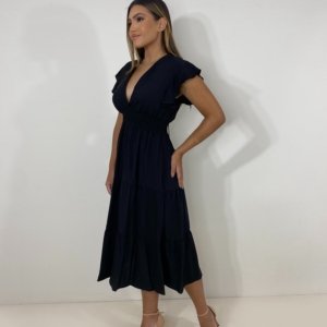 Vestido Laís Midi - Preto - Image 2