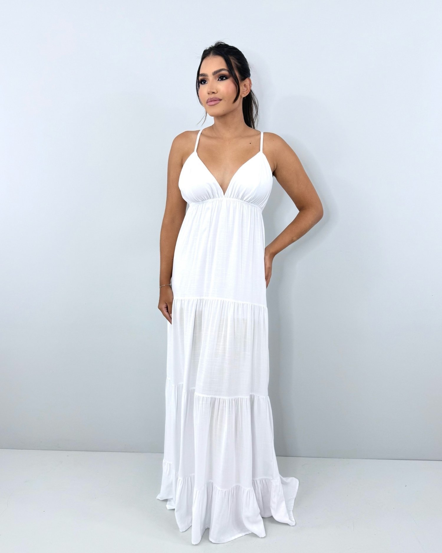 Vestido Sophia - Branco - Image 1