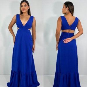 Vestido Miranda - Azul Royal - Image 3
