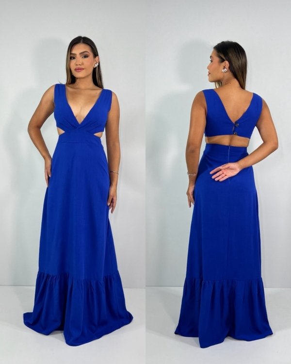 Vestido Miranda - Azul Royal