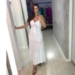 Vestido Camila Midi – Branco