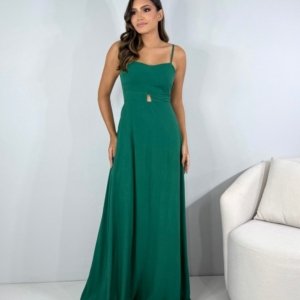 Vestido Lanna - Verde Amazônia - Image 1