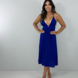 Vestido Heloína - Azul Royal - Image 2