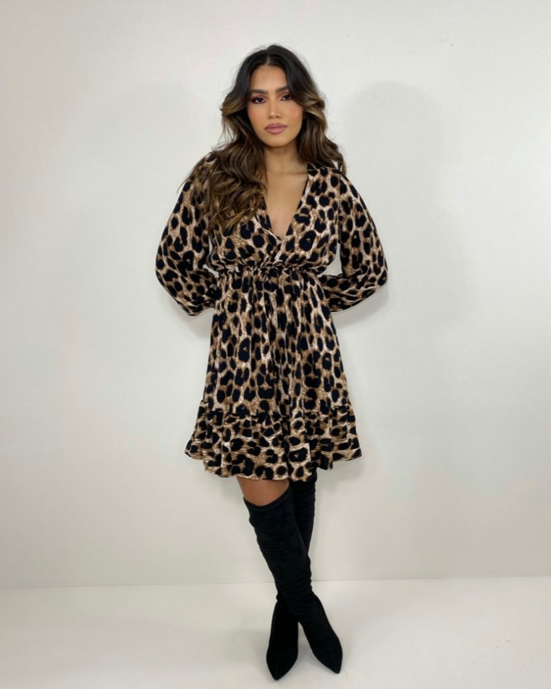 Vestido Lavínia - Animal Print - Image 5