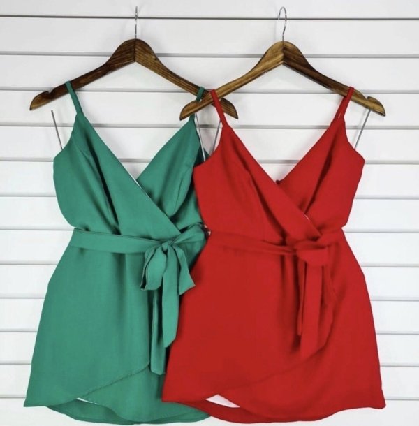 Macaquinho Talita - Vermelho