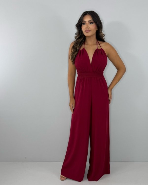 Macacão Carla - Marsala