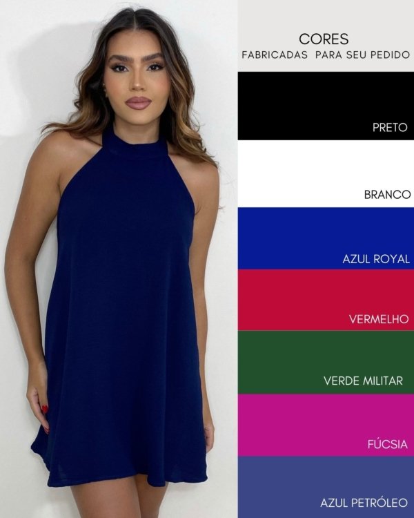Vestido Luana - Cores