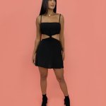 Vestido Cleo – Preto