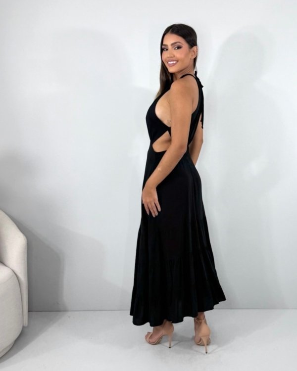 Vestido Estefane - Preto