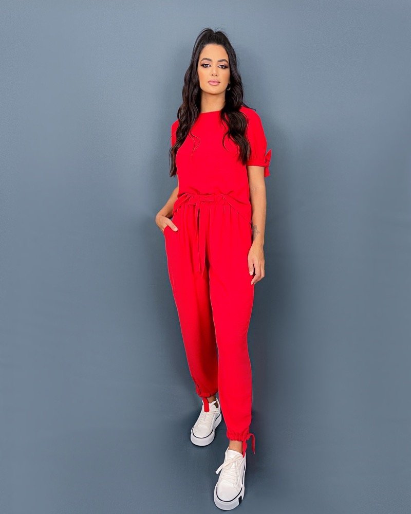 Conjunto Ingrid - Vermelho - Image 1