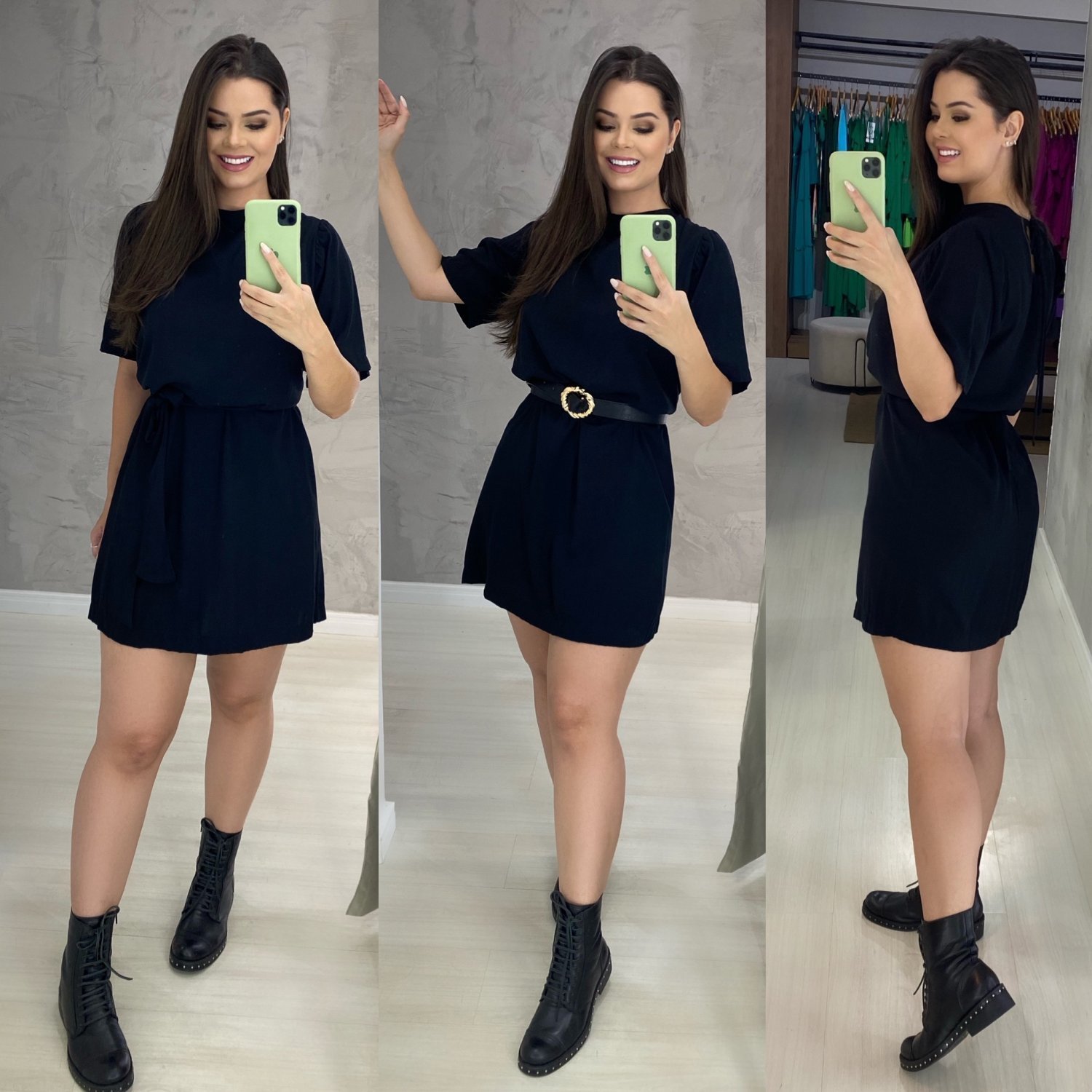 Vestido Elis - Preto - Image 2