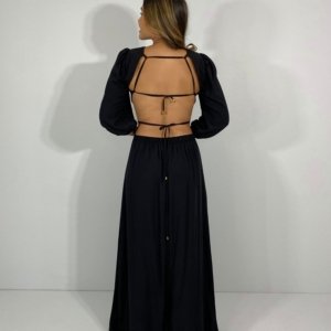 Vestido Giza - Preto - Image 4