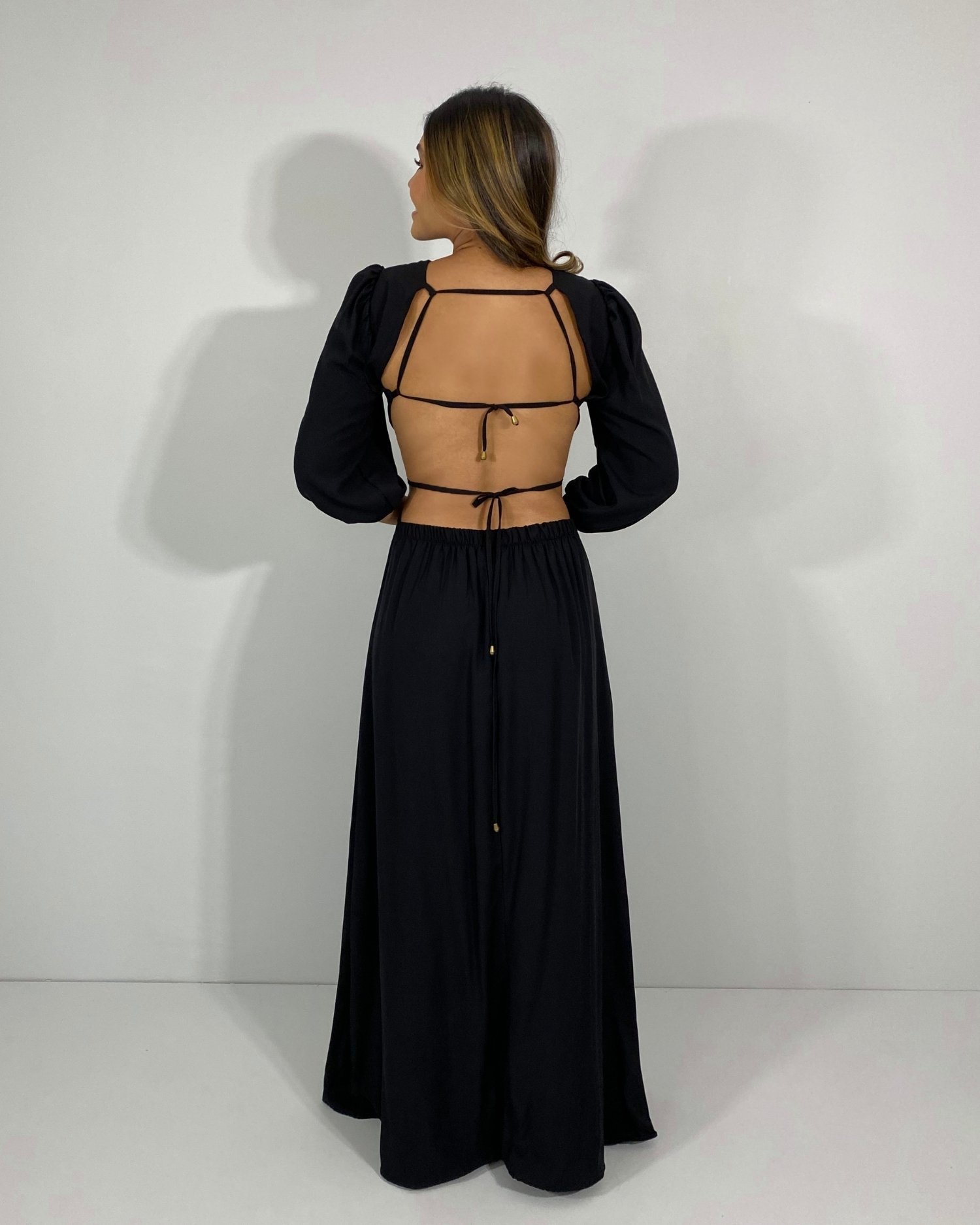 Vestido Giza - Preto - Image 4