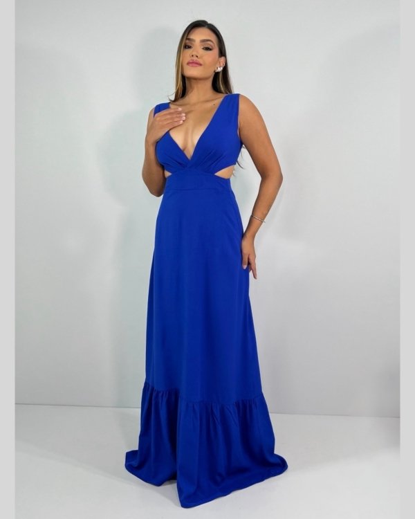 Vestido Miranda - Azul Royal