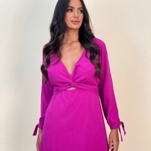 Vestido Marília - Fúcsia - Image 1