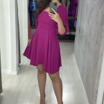 Vestido Anne – Fúcsia