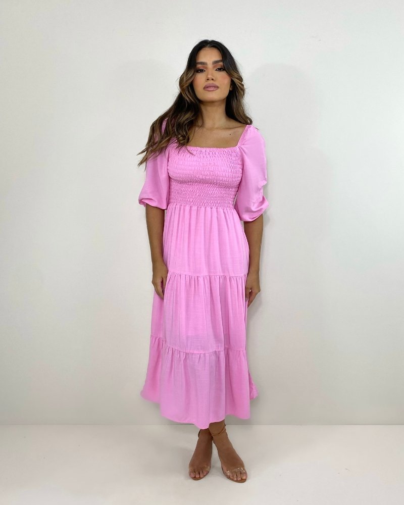 Vestido Juliana - Rosa Bebê - Image 3