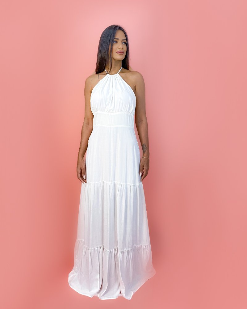 Vestido Janaína - Branco - Image 1