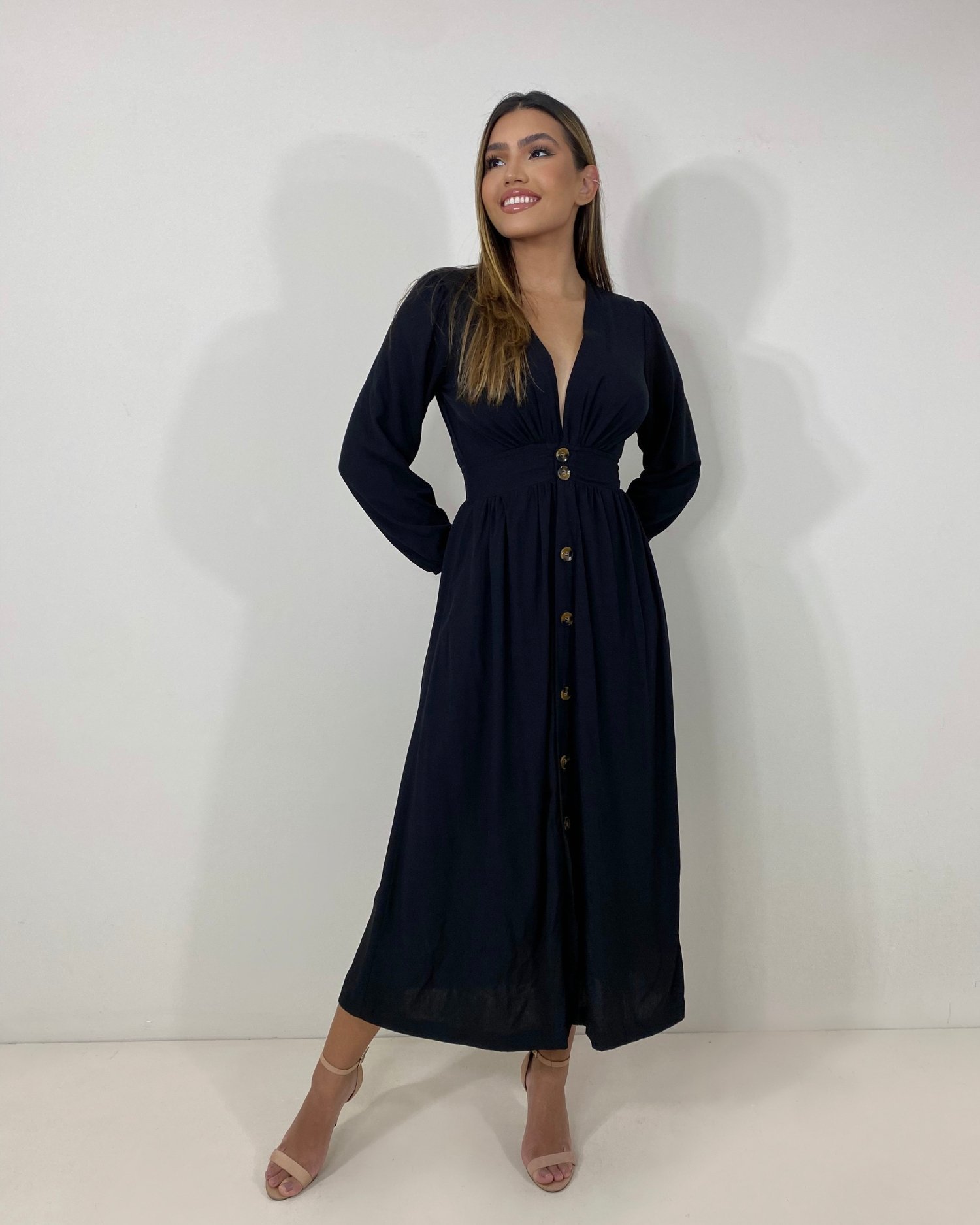 Vestido Clara - Preto - Image 3