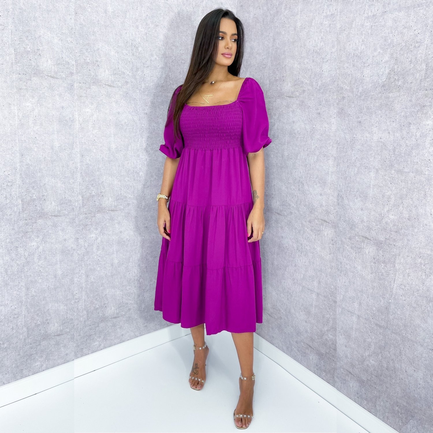 Vestido Juliana - Roxo - Image 1