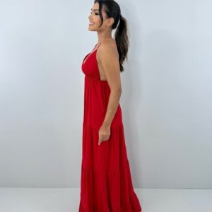 Vestido Sophia - Vermelho - Image 2