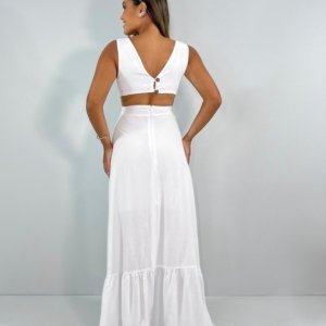 Vestido Miranda - Branco - Image 3