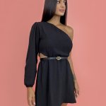Vestido Luna em Duna – Preto