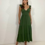 Vestido Maitê – Verde Militar