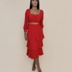 Conjunto Olga em Duna – Vermelho