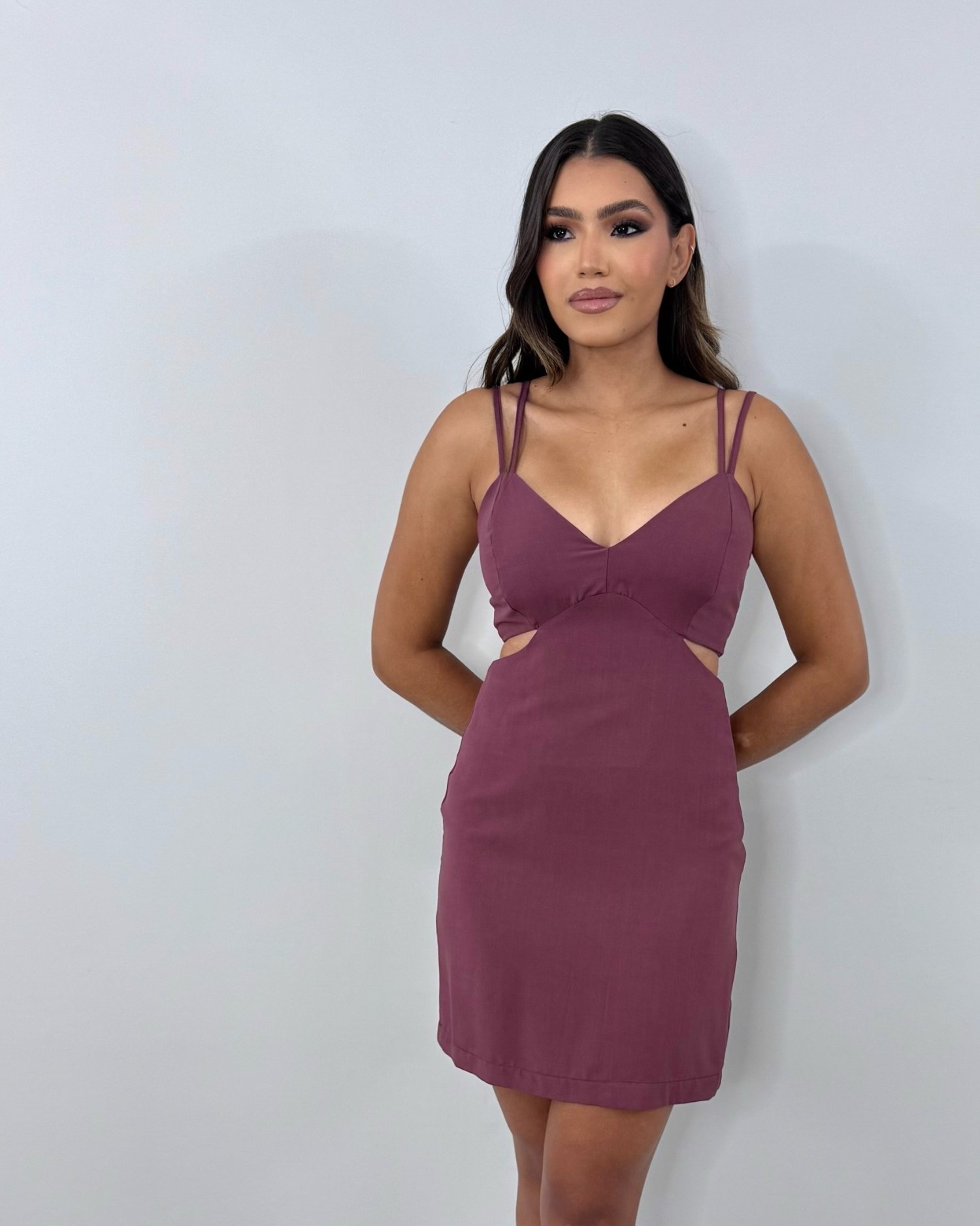 Vestido Leslie - Marrom - Image 1