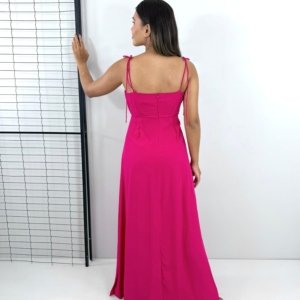 Vestido Drica Longo - Pink - Image 3
