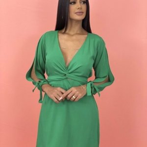 Vestido Marília - Verde Bandeira - Image 1