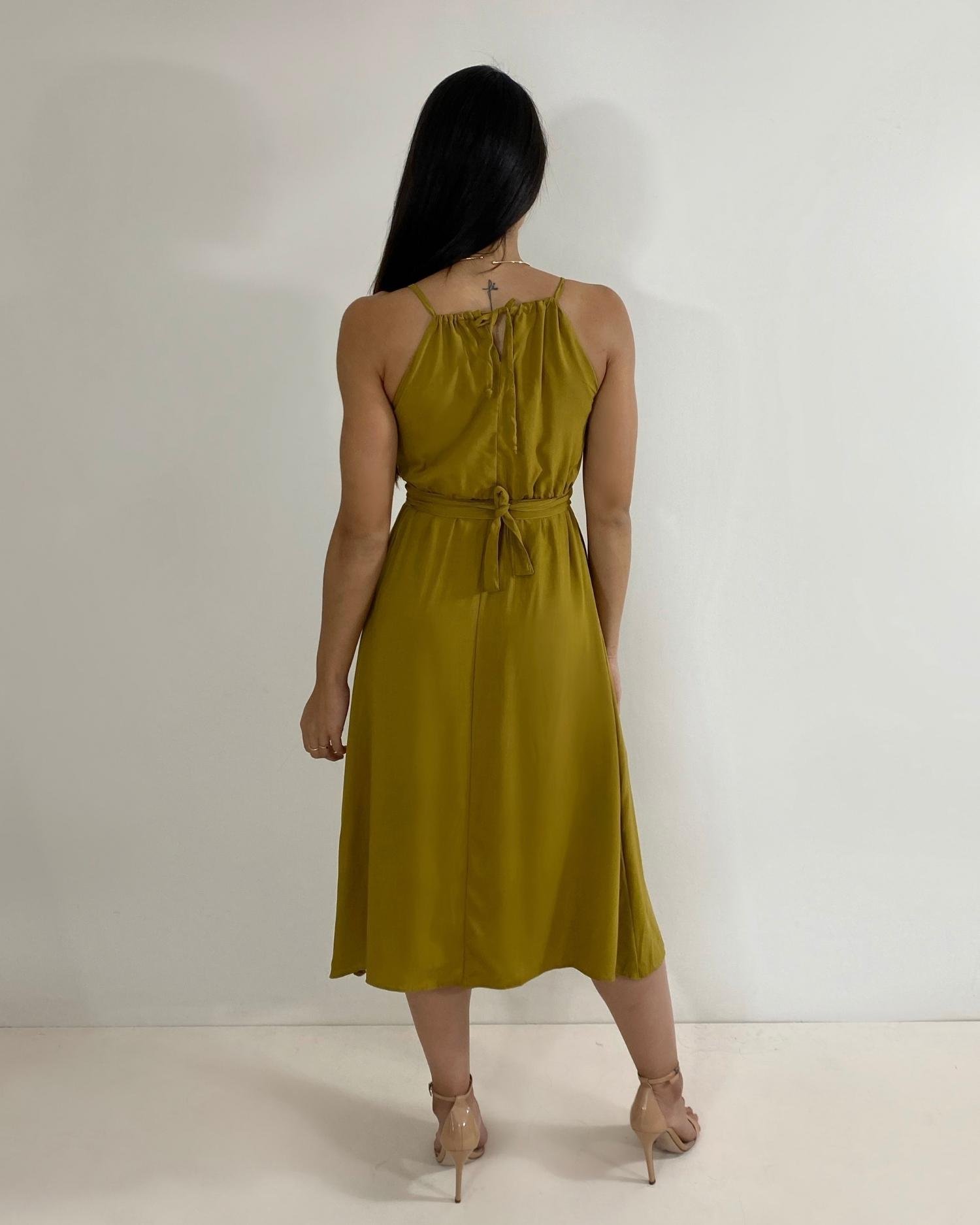 Vestido Isadora - Amarelo Queimado - Image 3