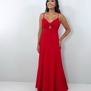 Vestido Eliana - Vermelho - Image 1
