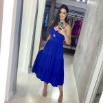 Vestido Jéssica Midi – Azul Royal