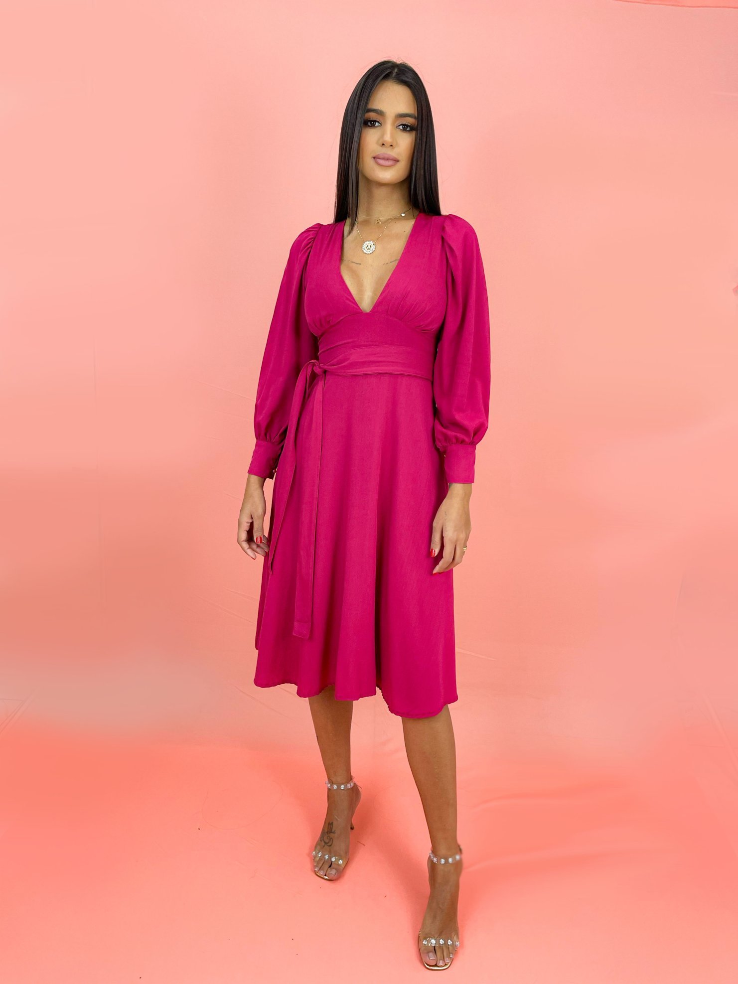 Vestido Leti - Marsala - Image 1