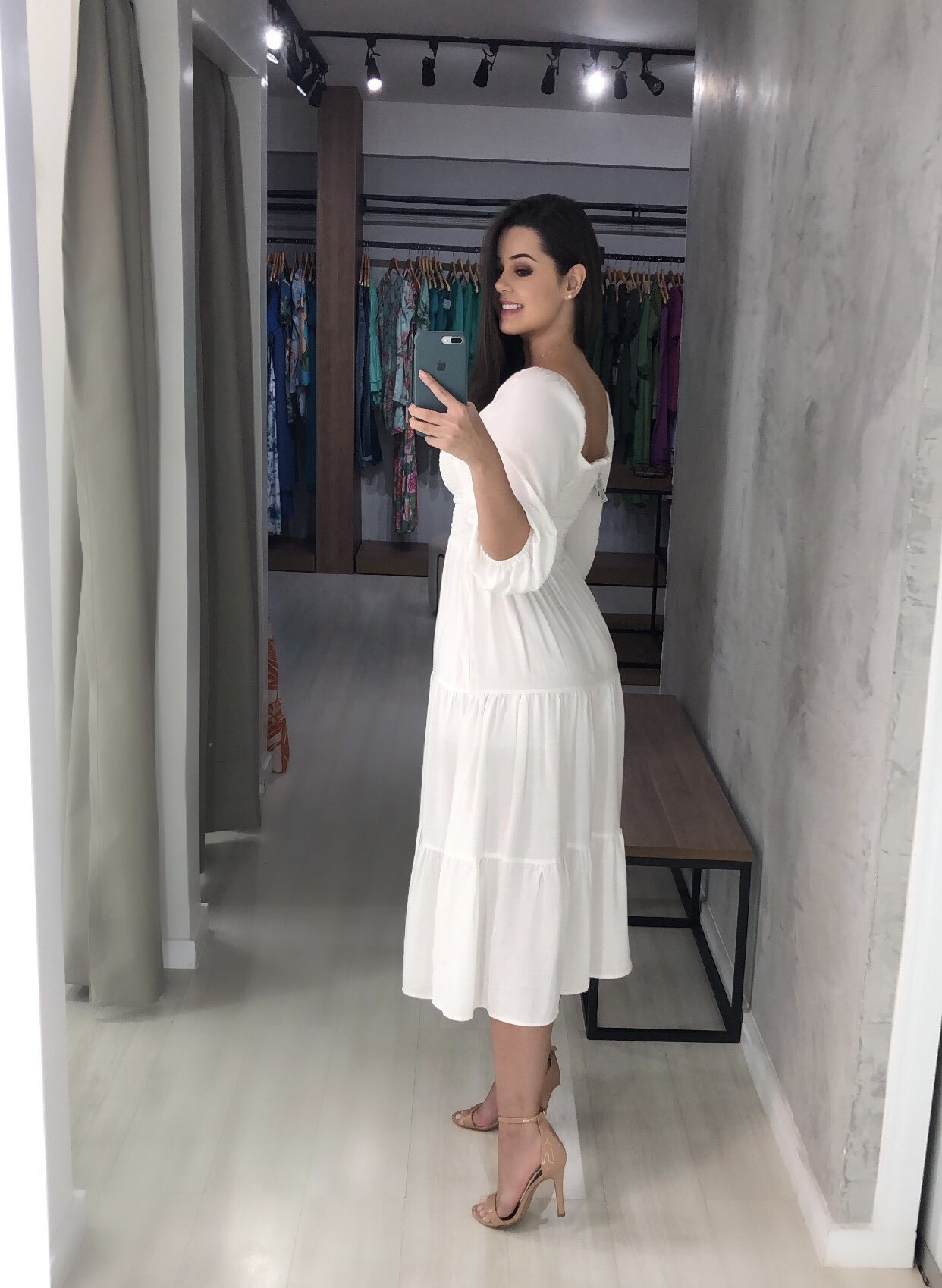 Vestido Juliana - Branco - Image 3