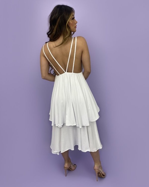 Vestido Hellen - Branco