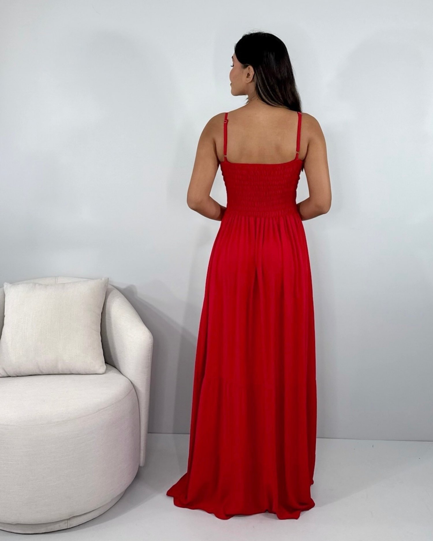 Vestido Camila - Vermelho - Image 6
