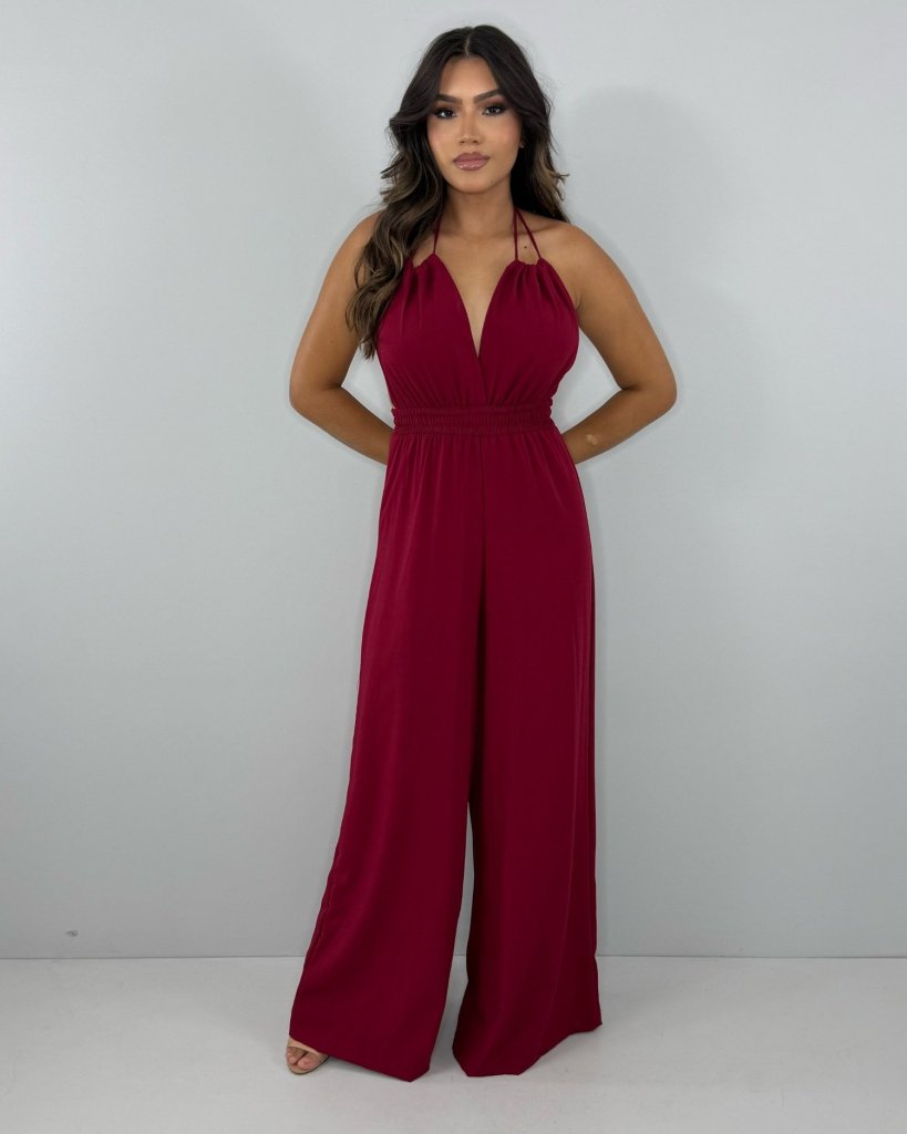 Macacão Carla - Marsala